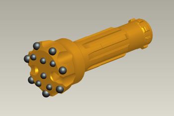 ZRQ115C-DHD340 high wind pressure down-the-hole drill bit