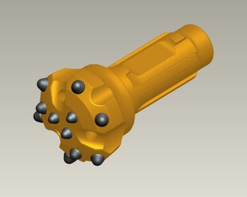 ZRQ100-CIR90 low wind pressure down-the-hole drill bit